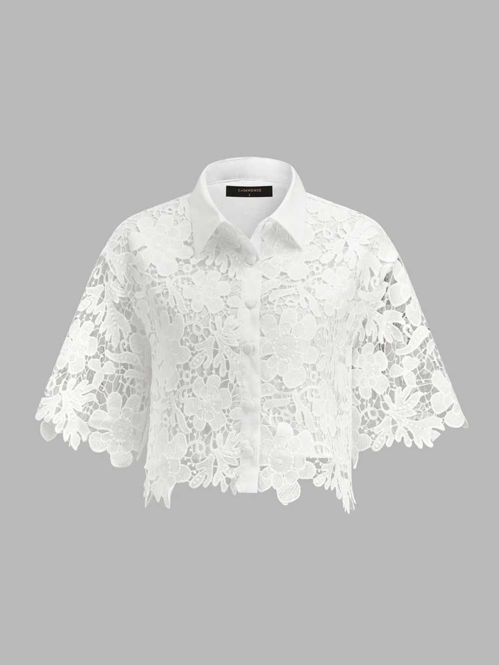 NWT 🤍 Commense SET Lace Shorts & Top - Picture 5 of 15